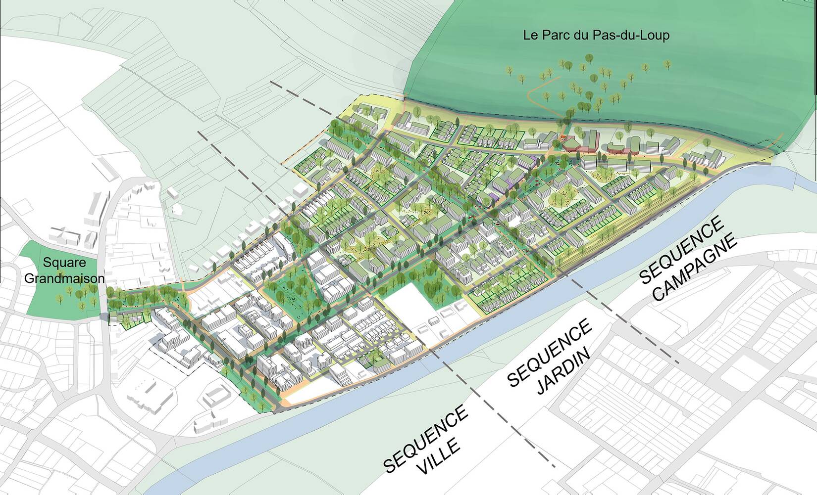 Quartier des Coteaux de la Seille