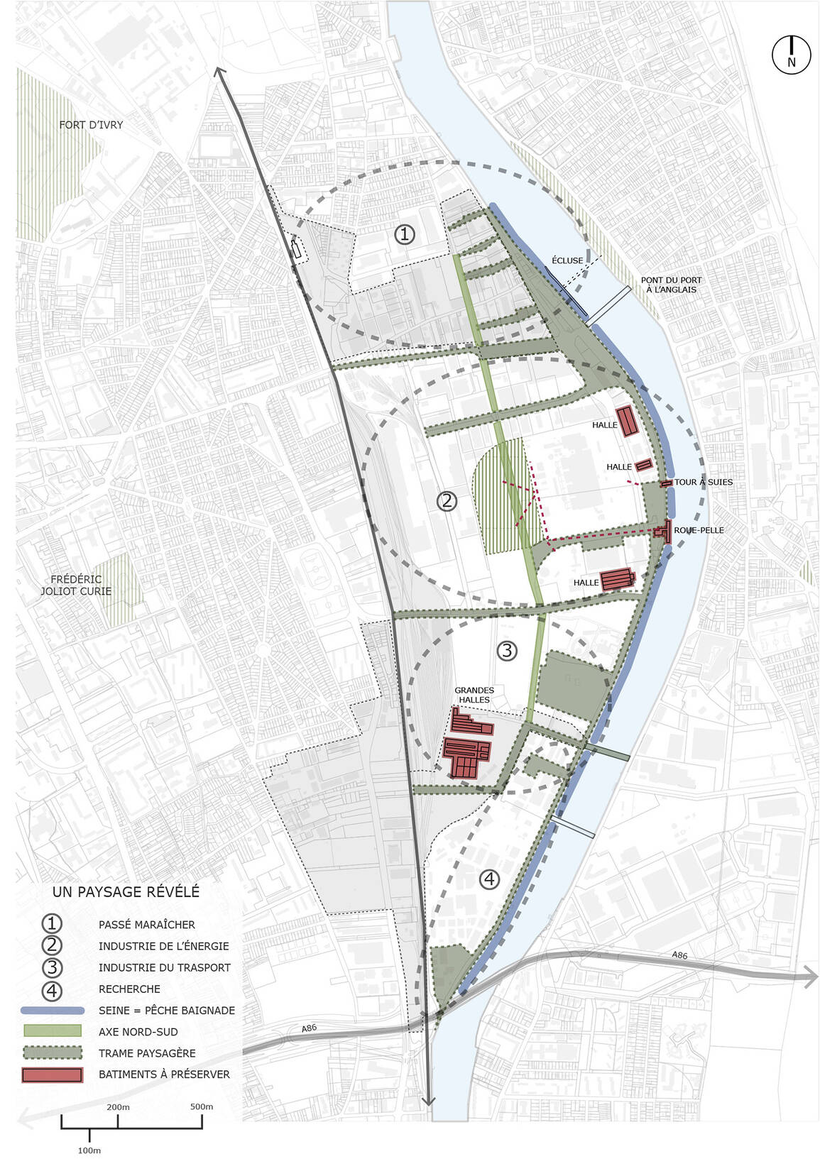 Stratégie paysagère quartier des Ardoines