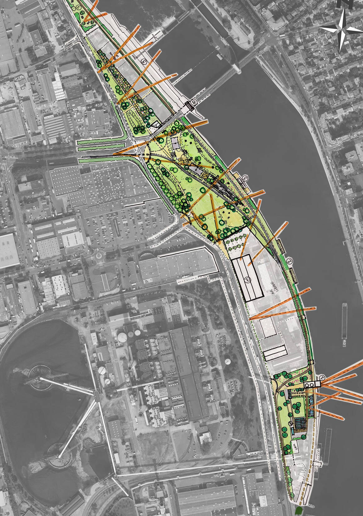 Stratégie paysagère quartier des Ardoines