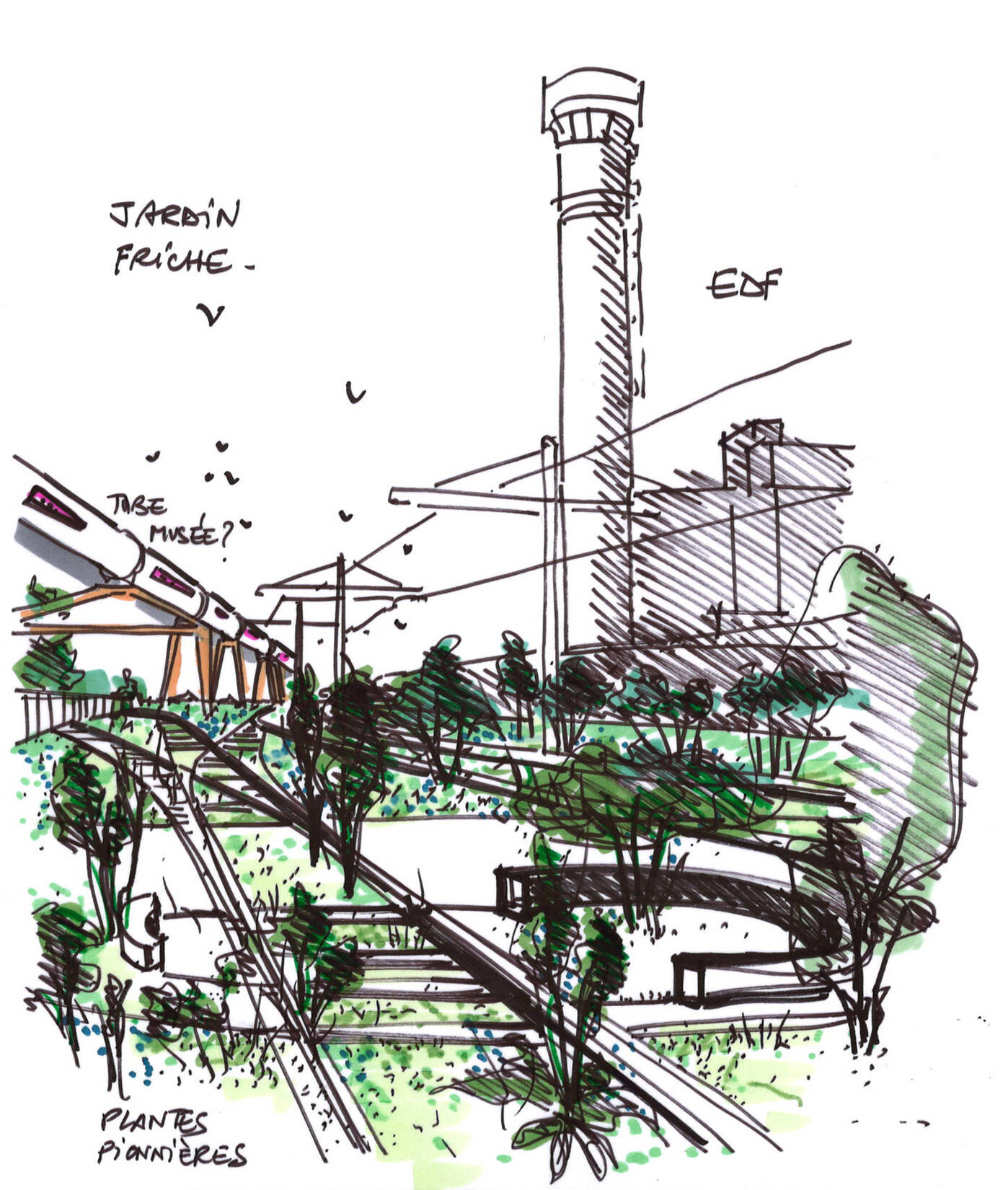 Stratégie paysagère quartier des Ardoines