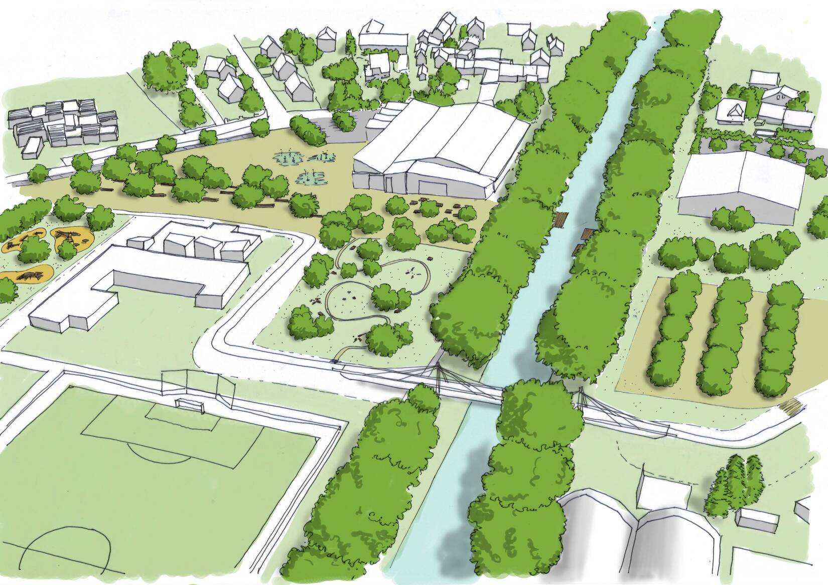 Place des fêtes, coeur de vie