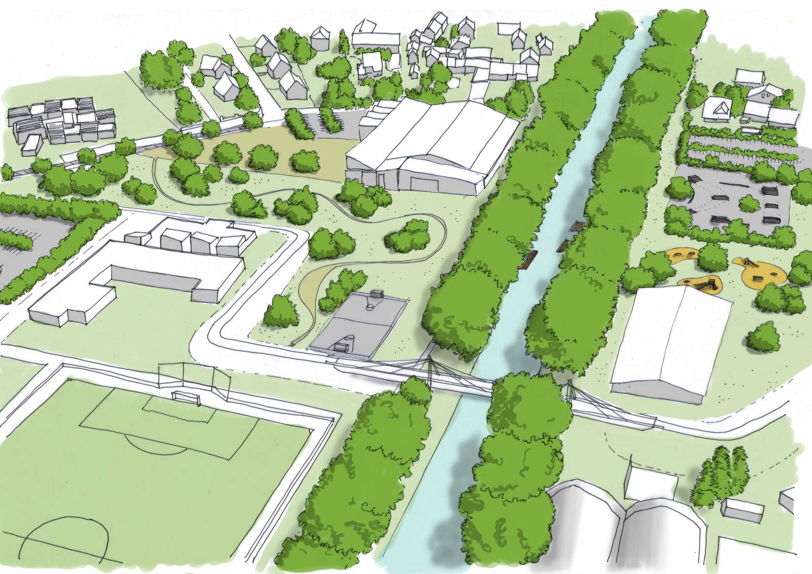 Place des fêtes, coeur de vie