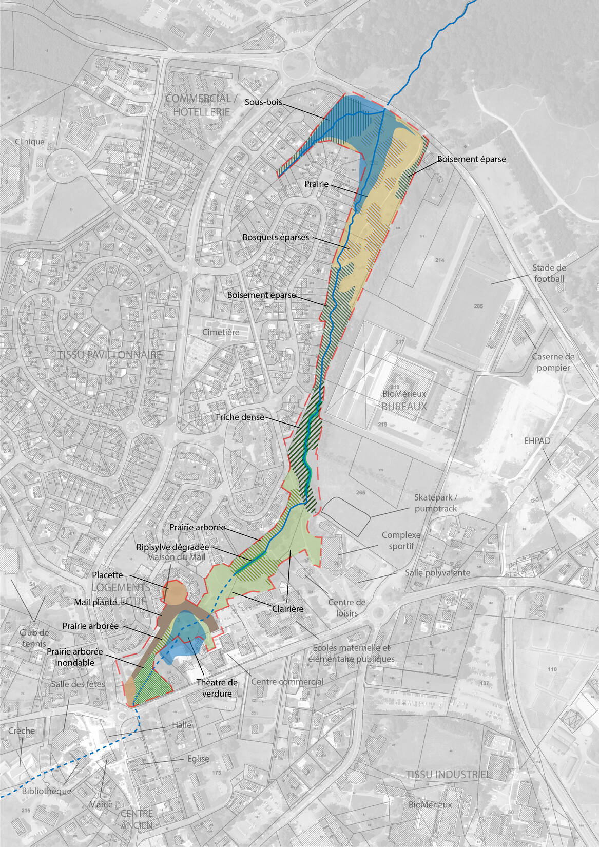 Mise en valeur du Vallon des Pierres-Rouges