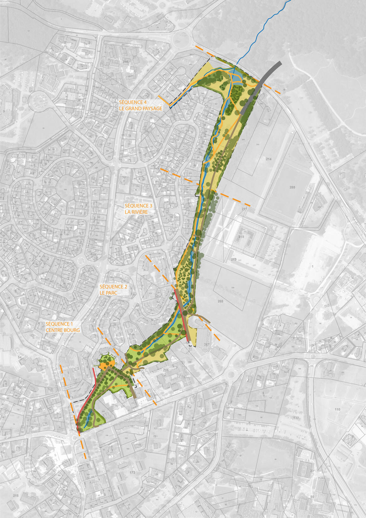 Mise en valeur du Vallon des Pierres-Rouges