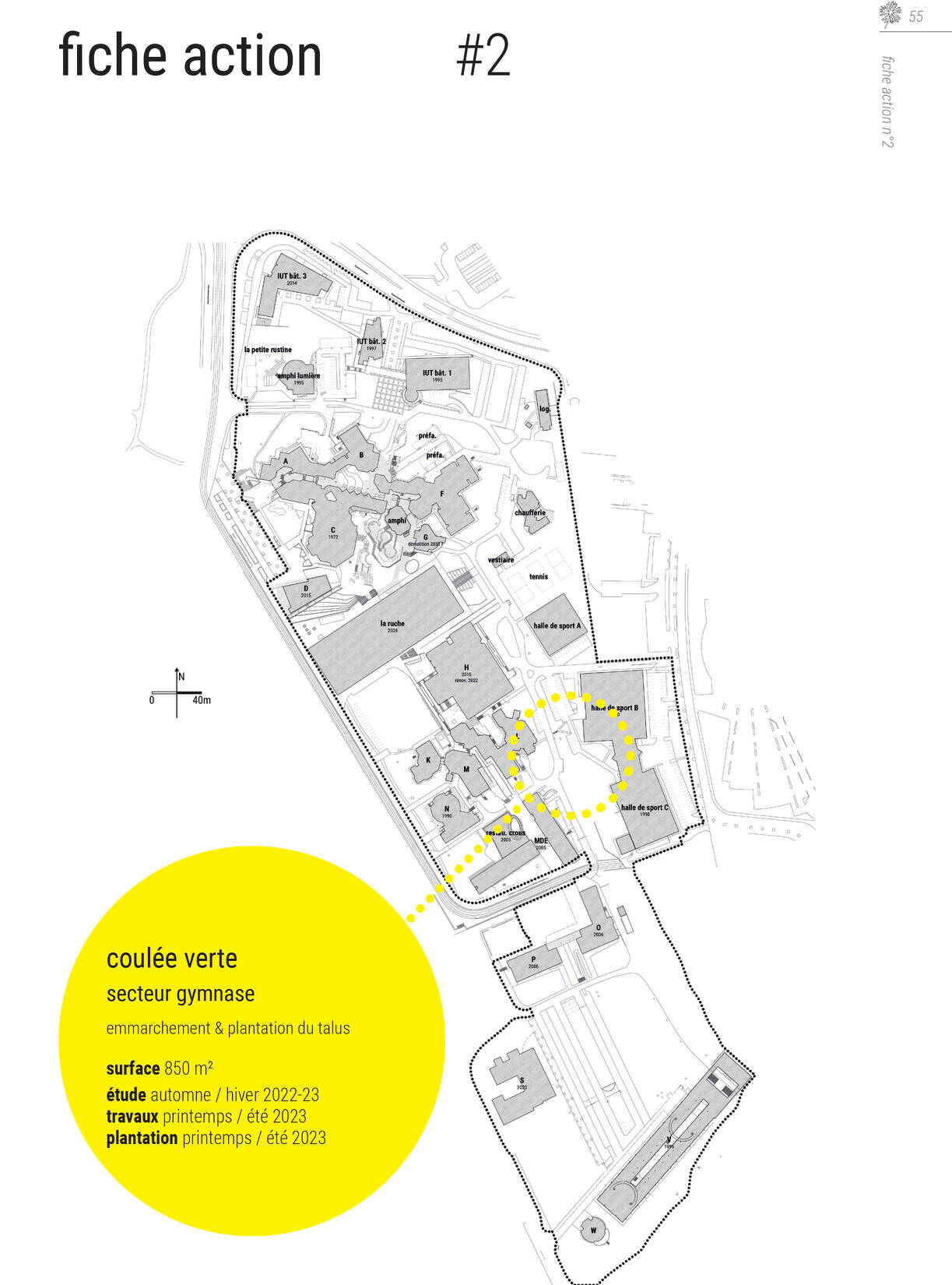 Assistance urbaine, paysagère et programmation pour l Université Lyon II