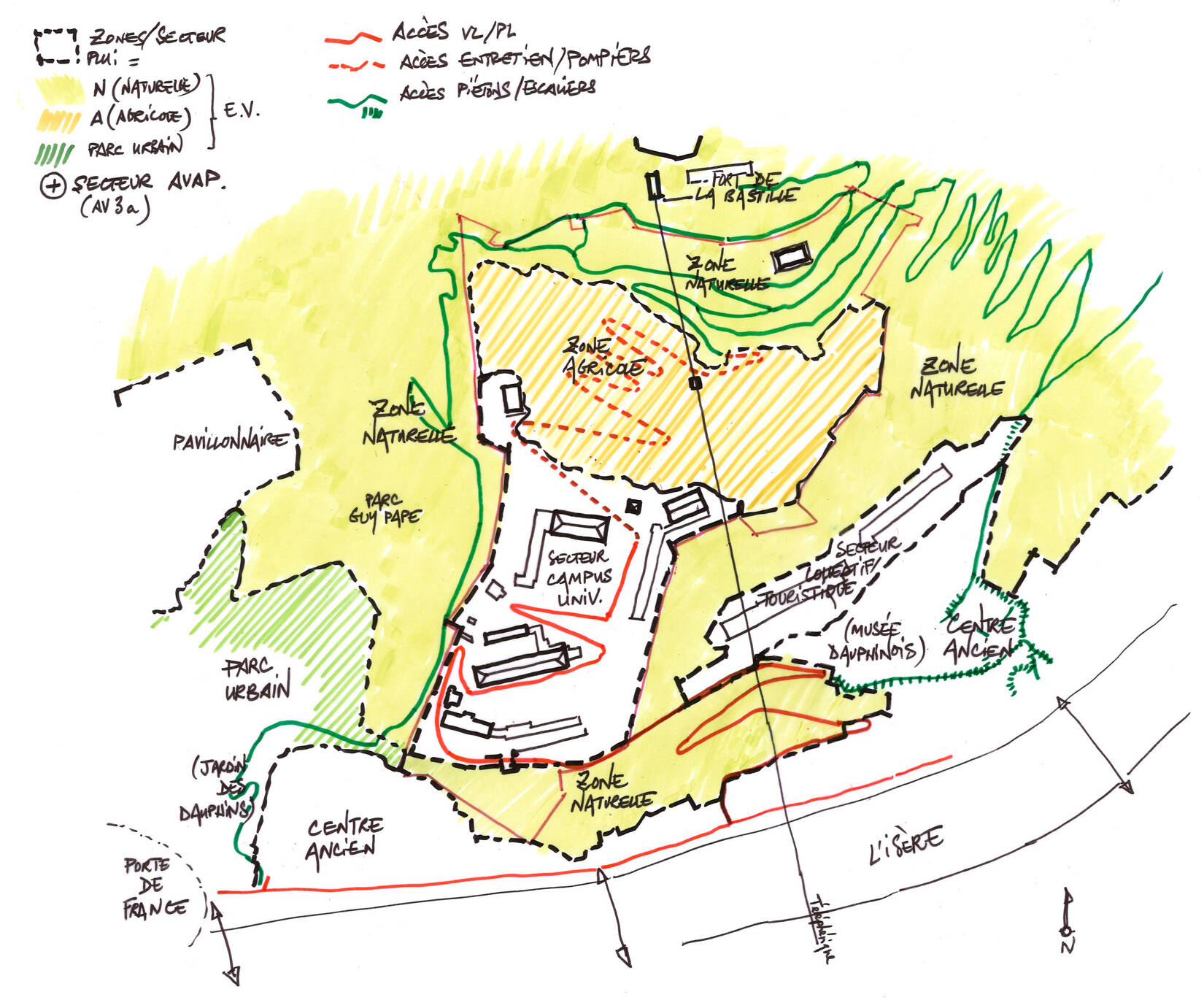 Diagnostic patrimonial et paysager du site Bastille-Rabot
