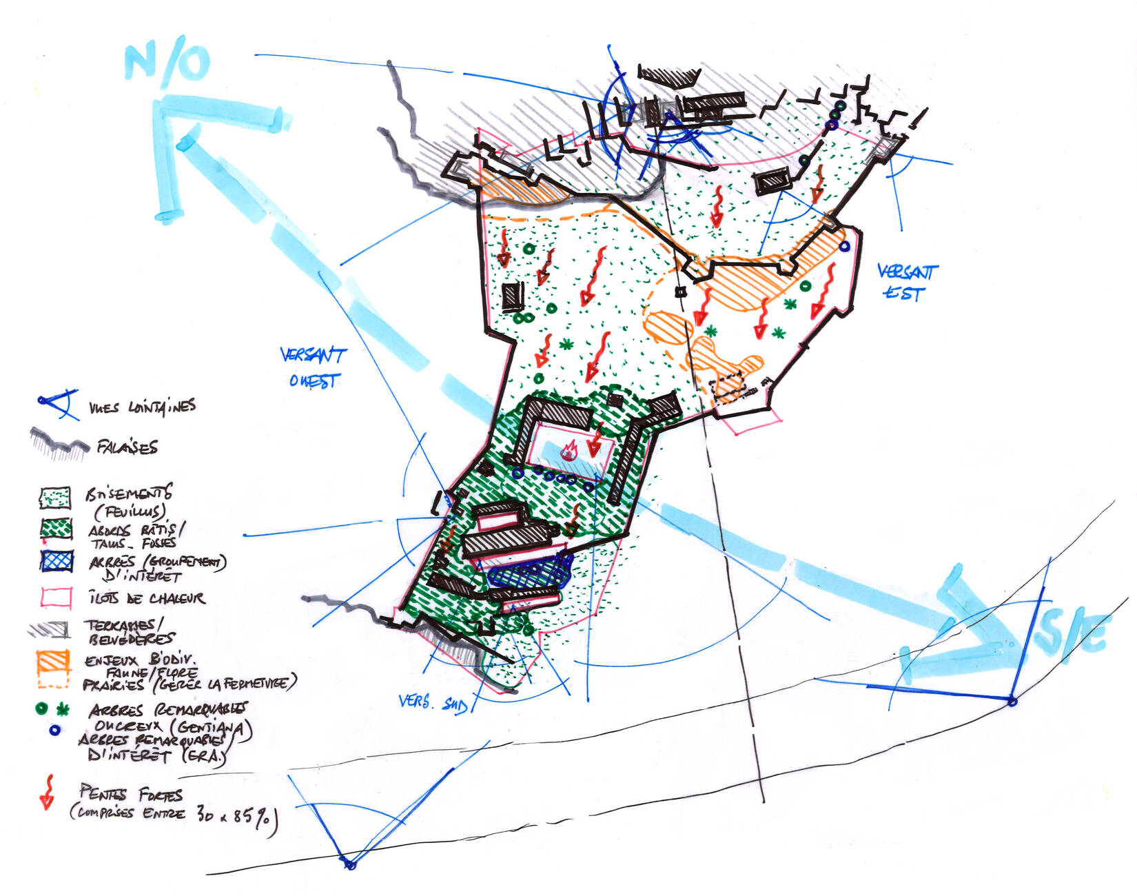 Diagnostic patrimonial et paysager du site Bastille-Rabot