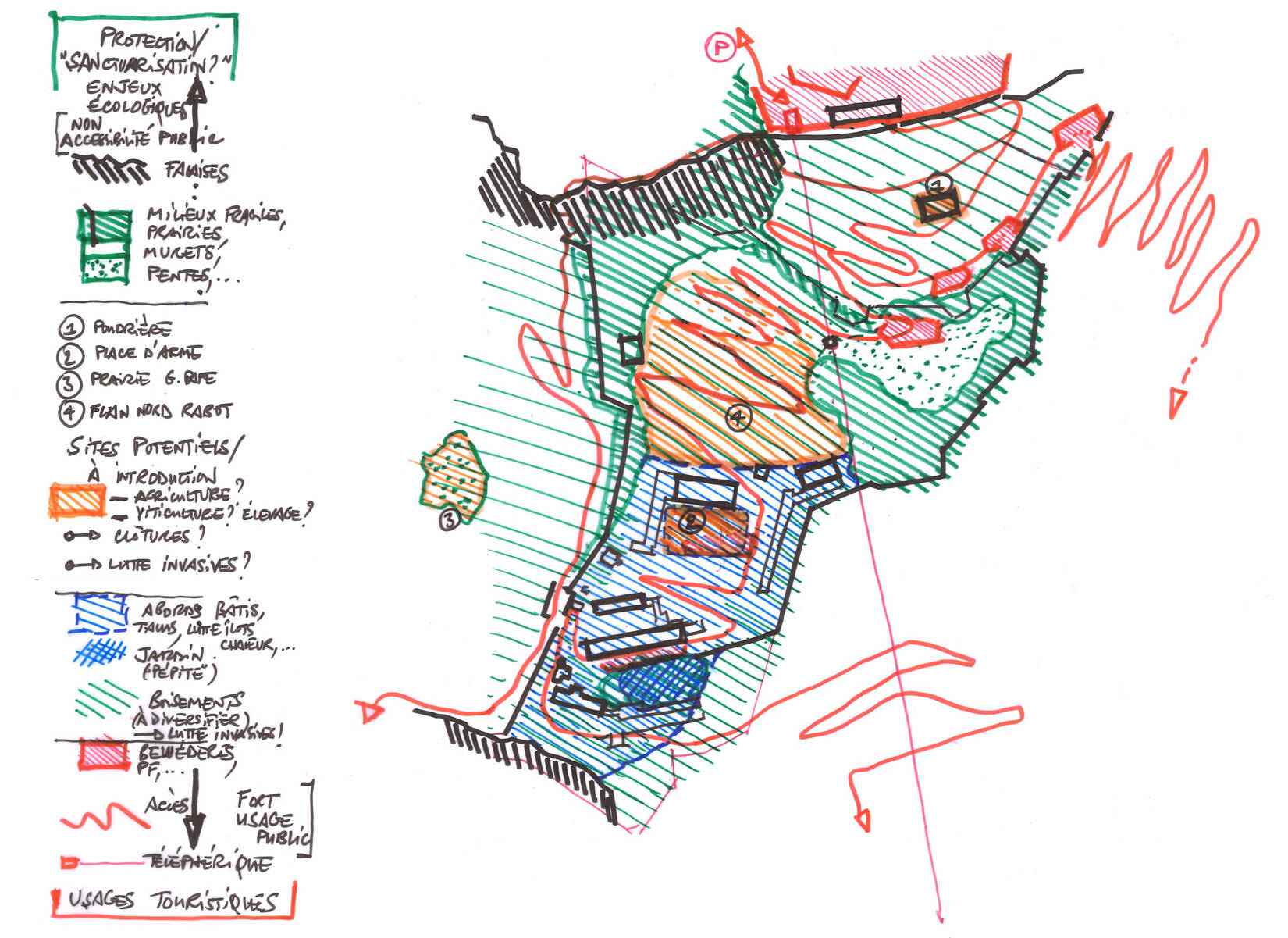 Diagnostic patrimonial et paysager du site Bastille-Rabot