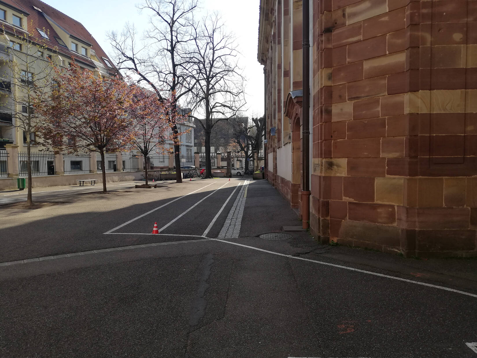 Cour d'école maternelle Ste Aurélie