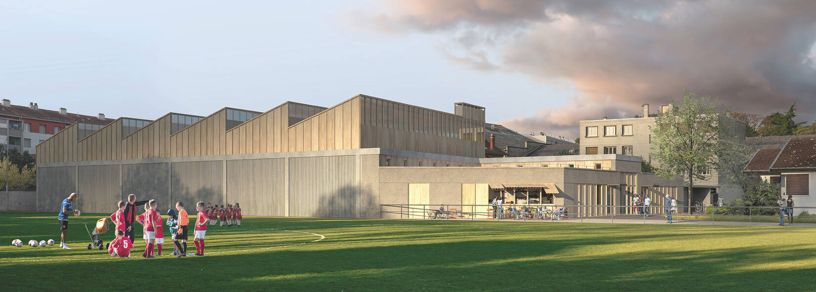 Réhabilitation du complexe sportif Dominique Matéo