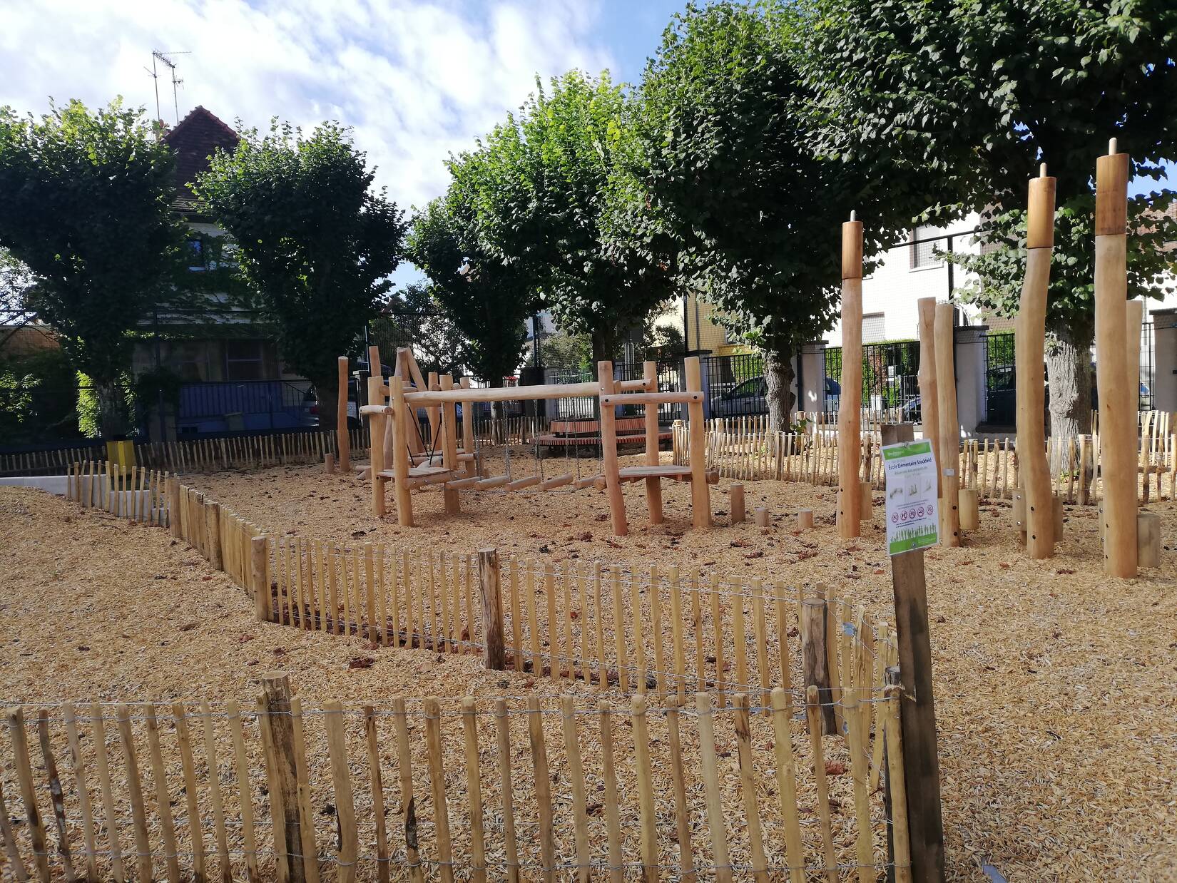 Cour d'école du groupe scolaire du Stockfeld