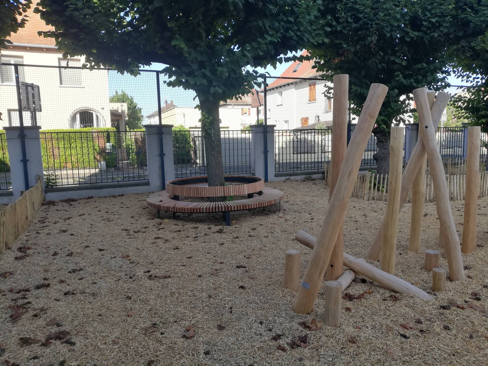 Cour d'école du groupe scolaire du Stockfeld