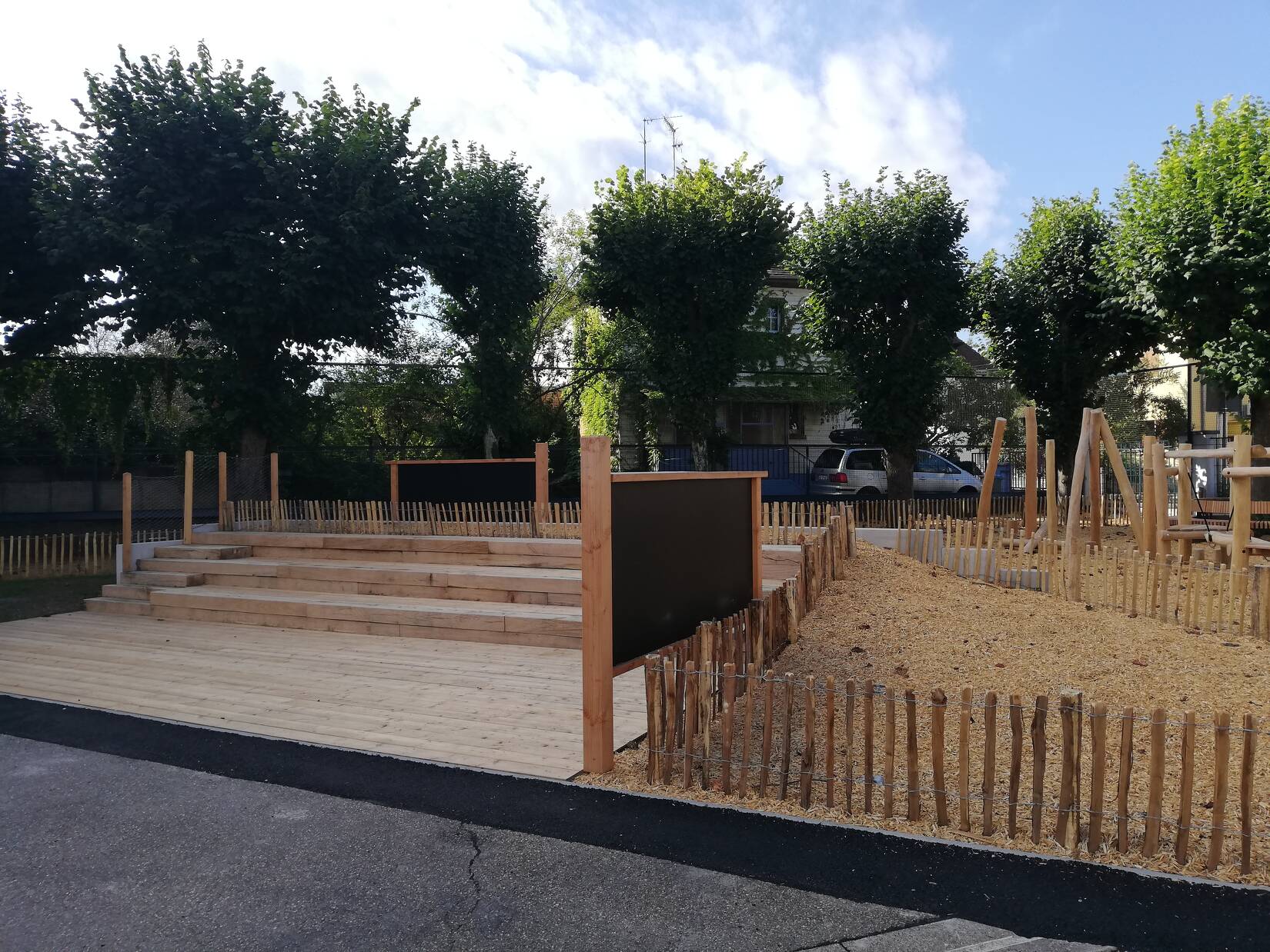 Cour d'école du groupe scolaire du Stockfeld