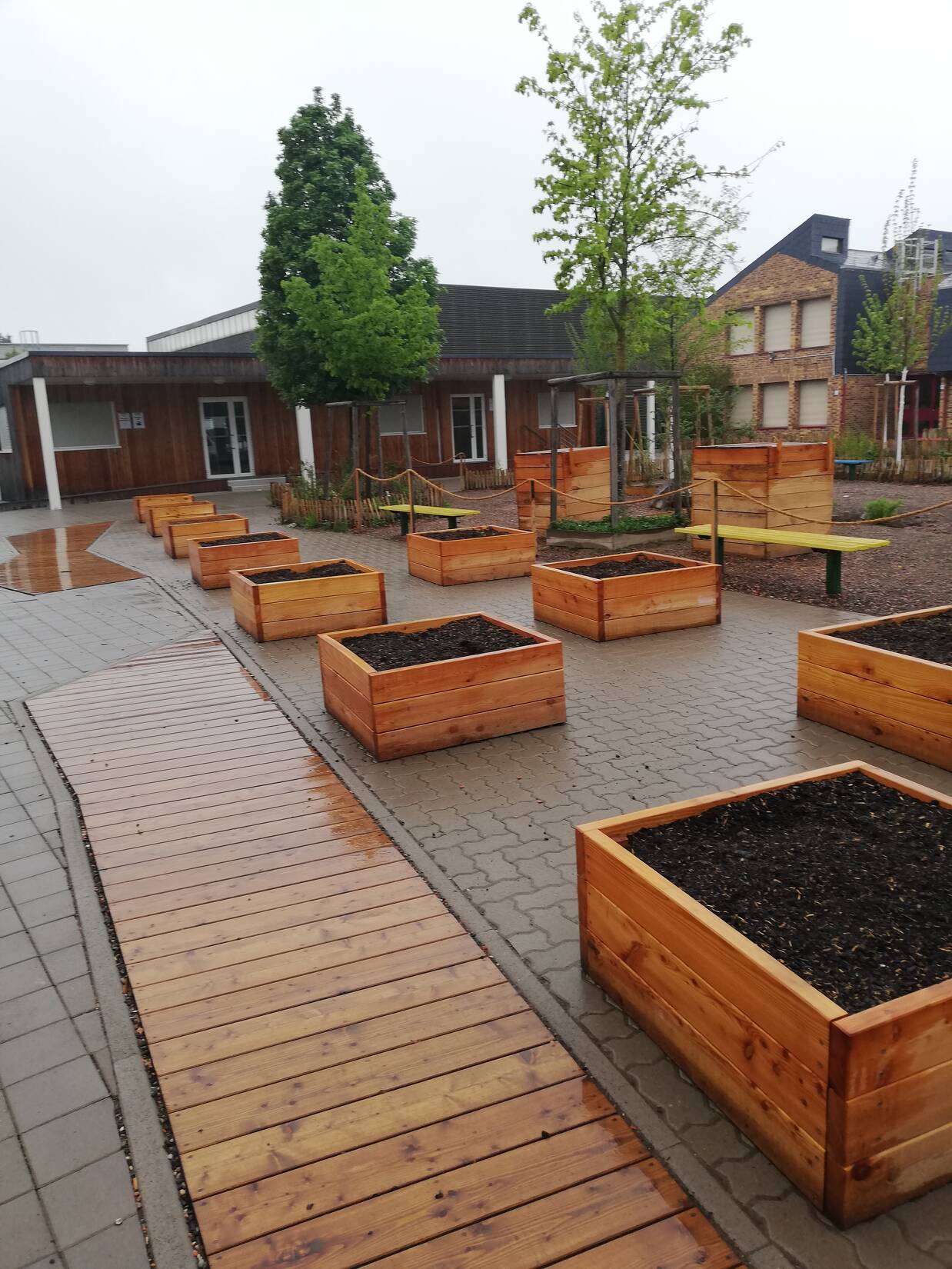 Cour d'école maternelle et élémentaire Stoskopf