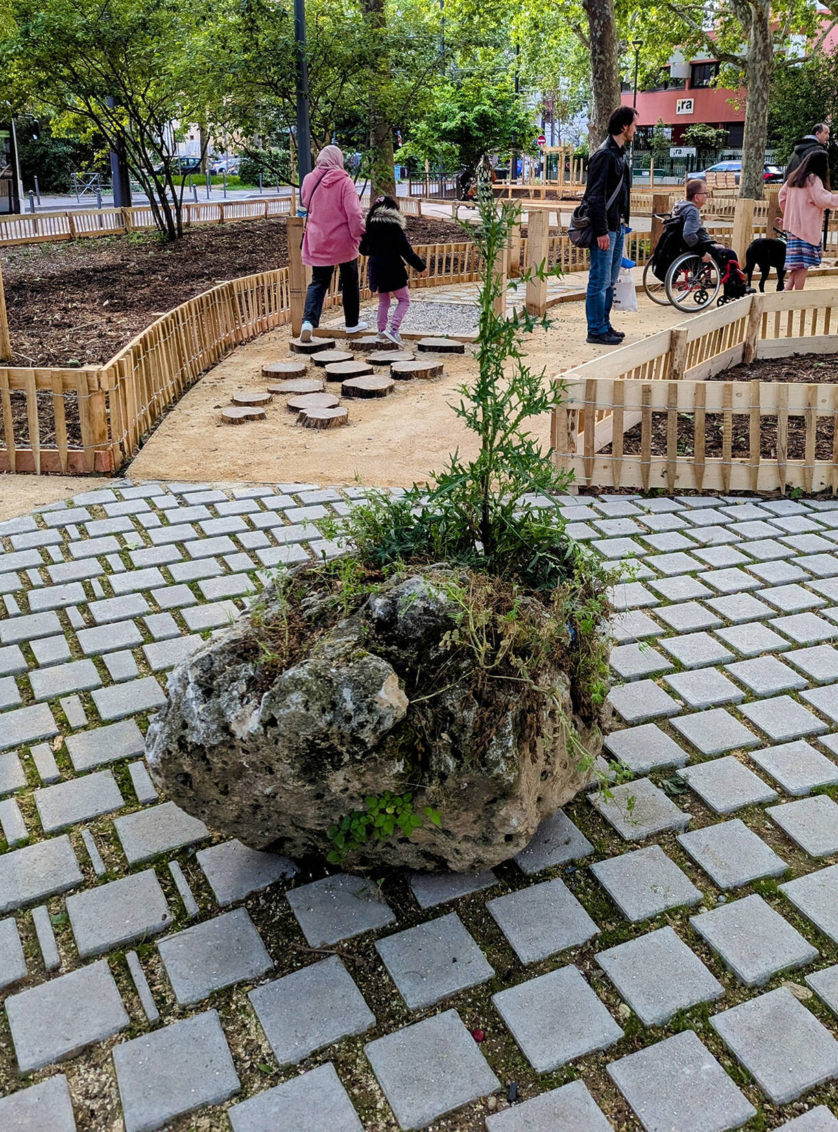 Réhabilitation du mail piéton Jean Monnet