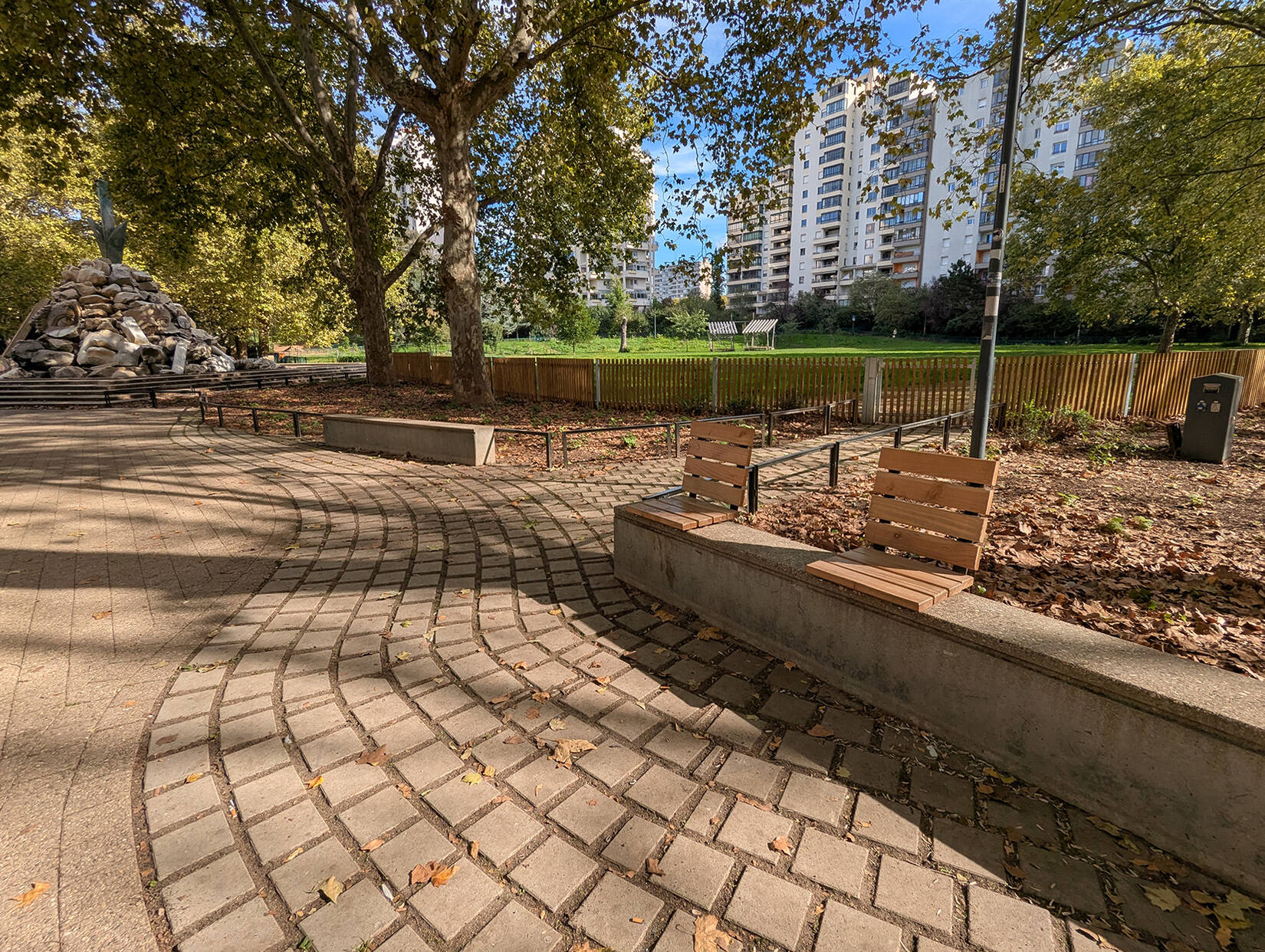 Réhabilitation du mail piéton Jean Monnet