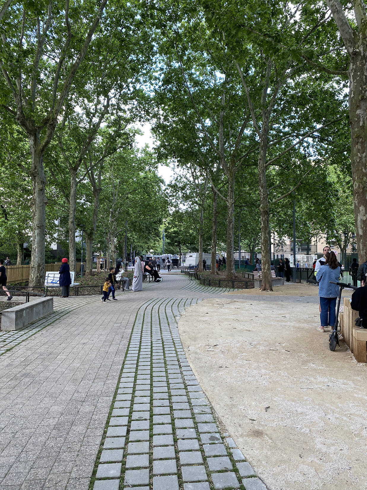 Réhabilitation du mail piéton Jean Monnet