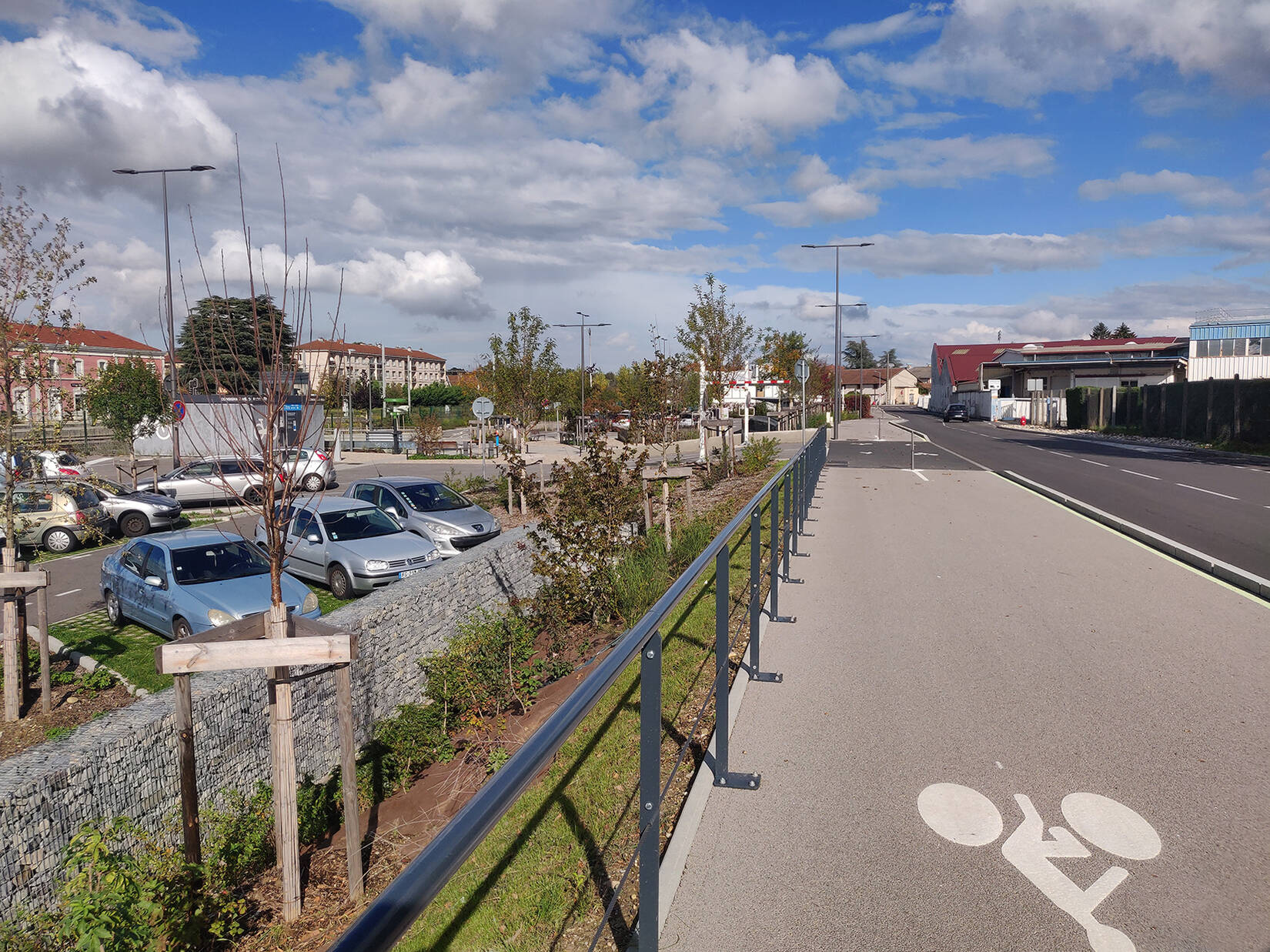 Parking de la gare Sathonay - Rillieux