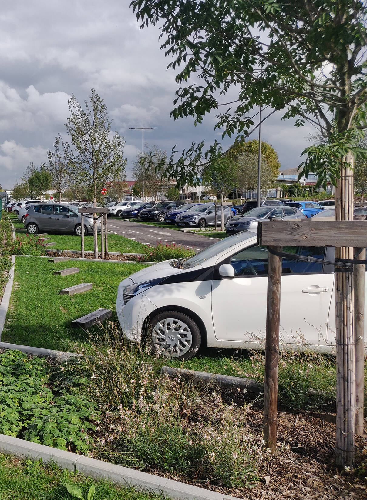 Parking de la gare Sathonay - Rillieux
