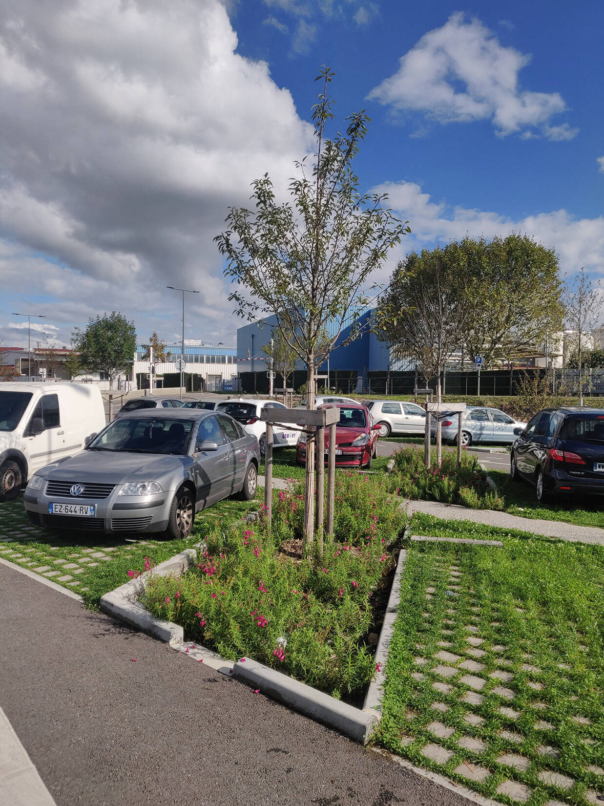 Parking de la gare Sathonay - Rillieux