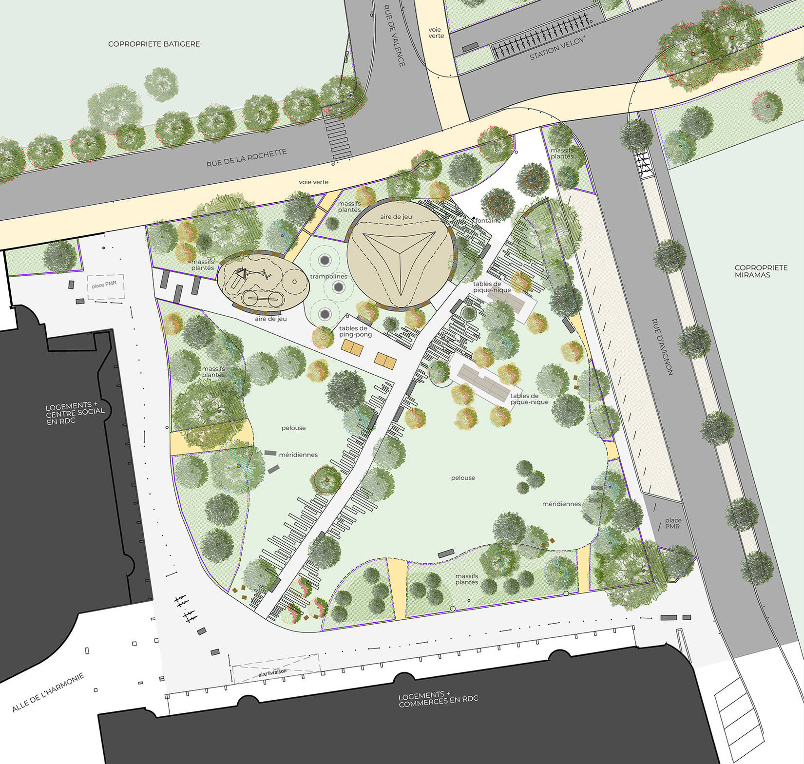 Quartier des Clochettes