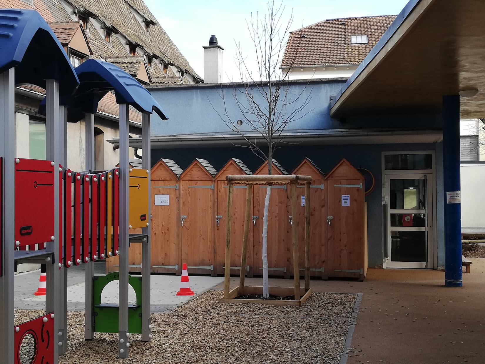 Cour d'école maternelle Sainte Aurélie