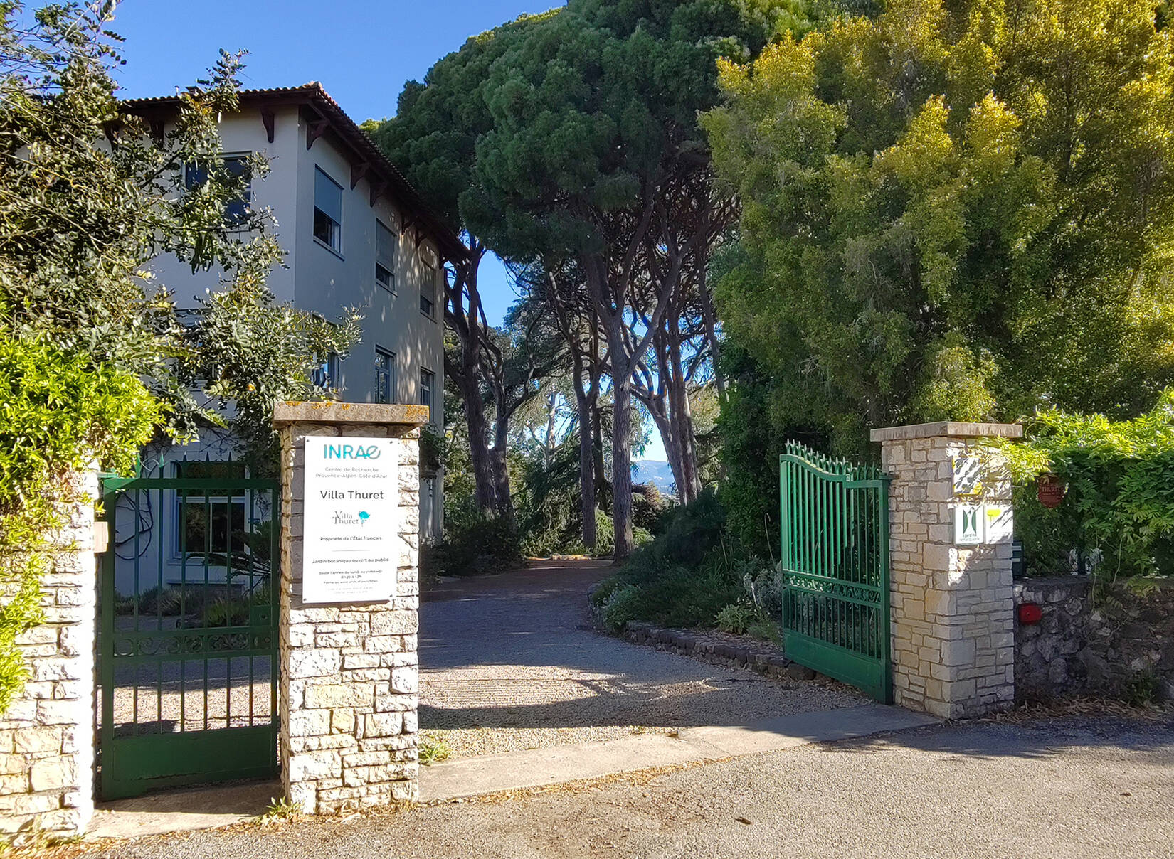 Jardin botanique de la Villa Thuret