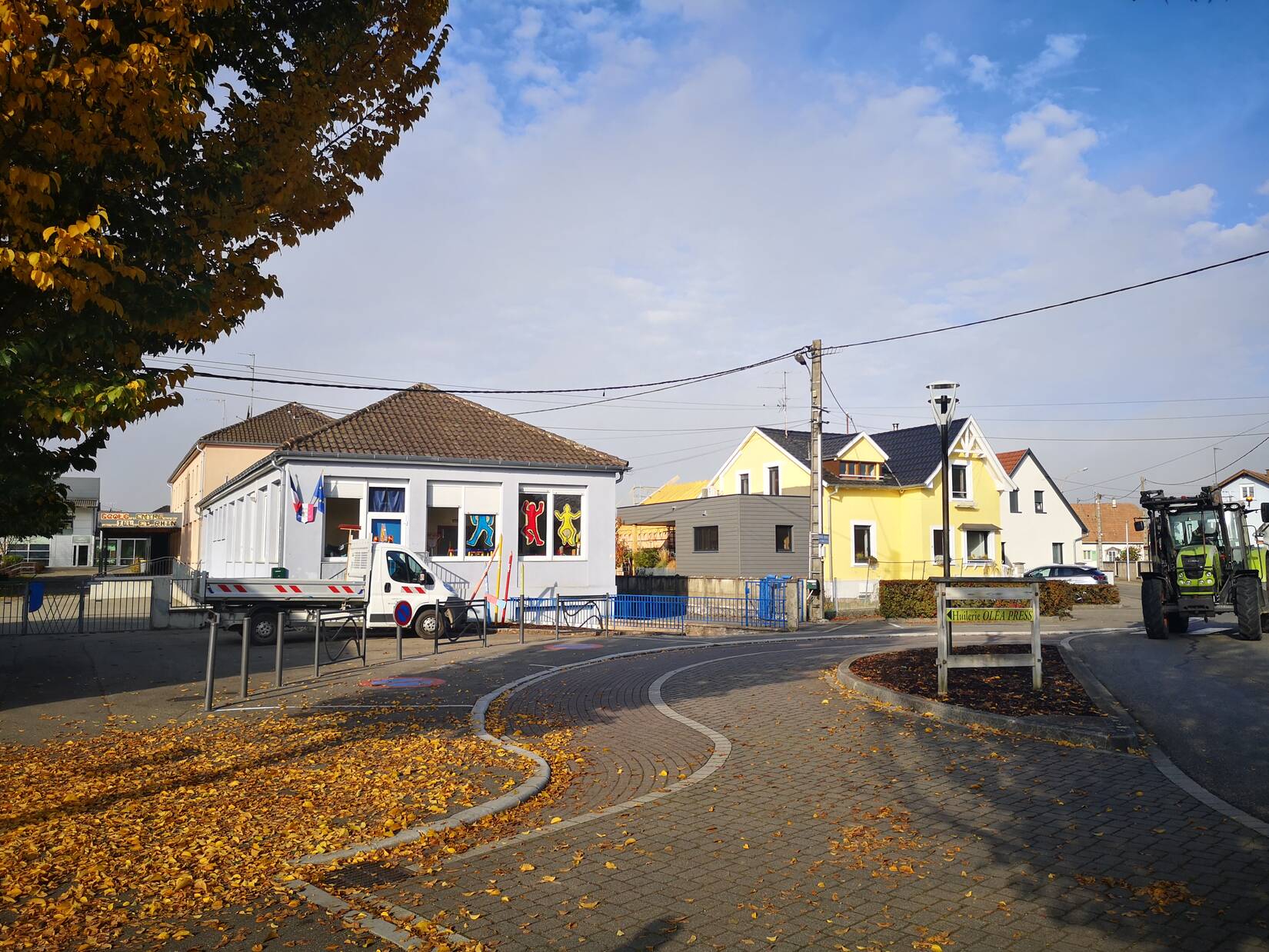 Réaménagement de la rue d'Hilsenheim et du parvis de l'école