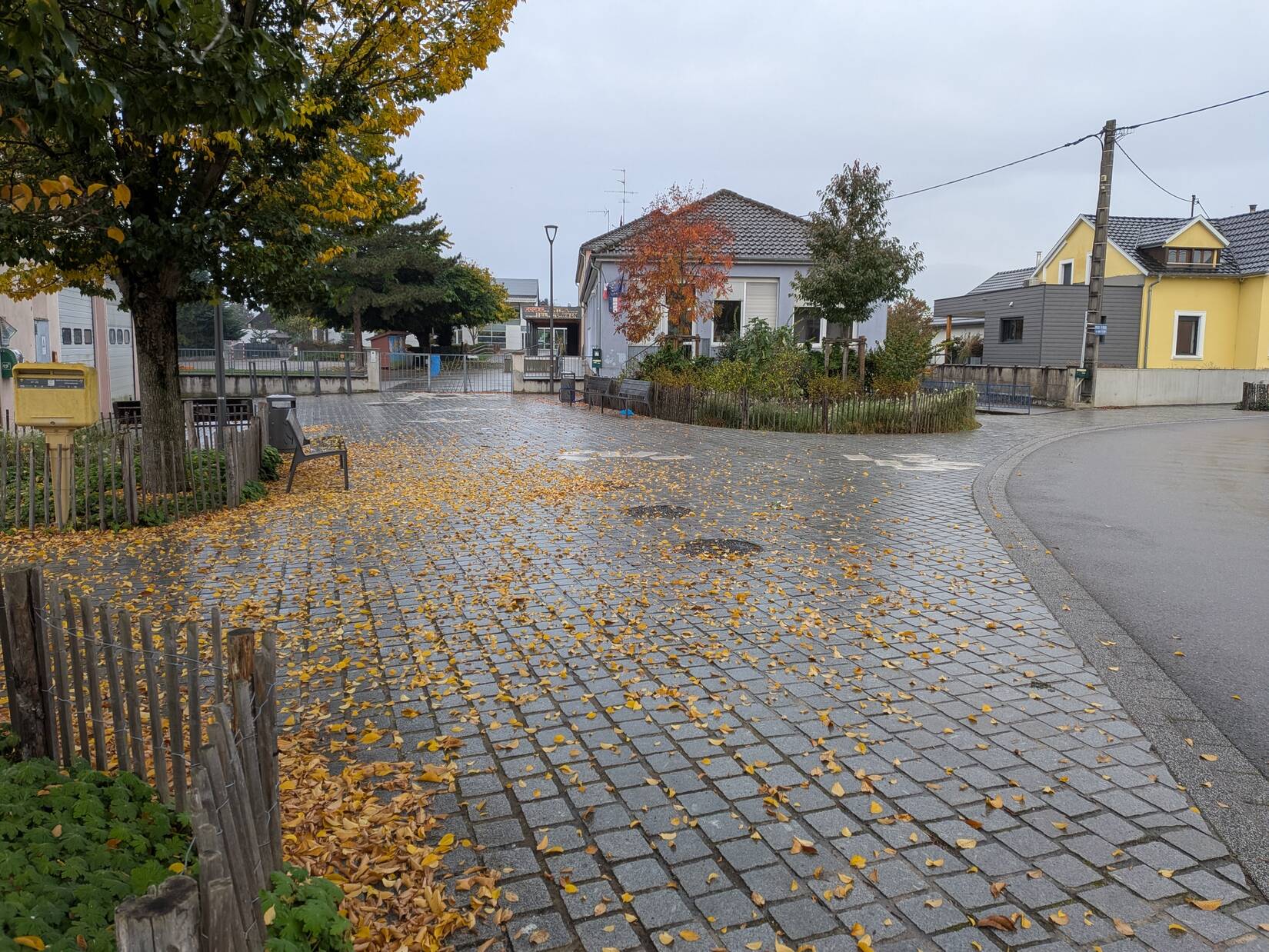 Réaménagement de la rue d'Hilsenheim et du parvis de l'école