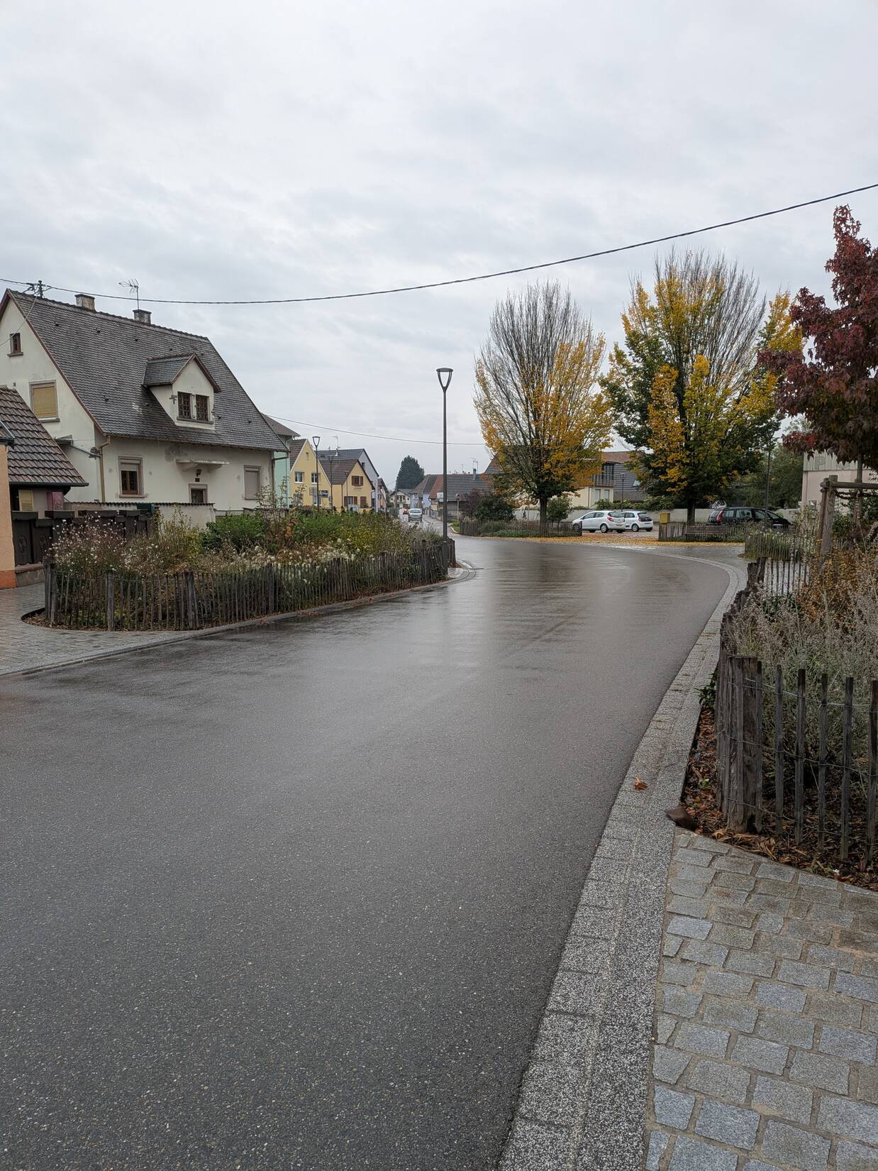 Réaménagement de la rue d'Hilsenheim et du parvis de l'école