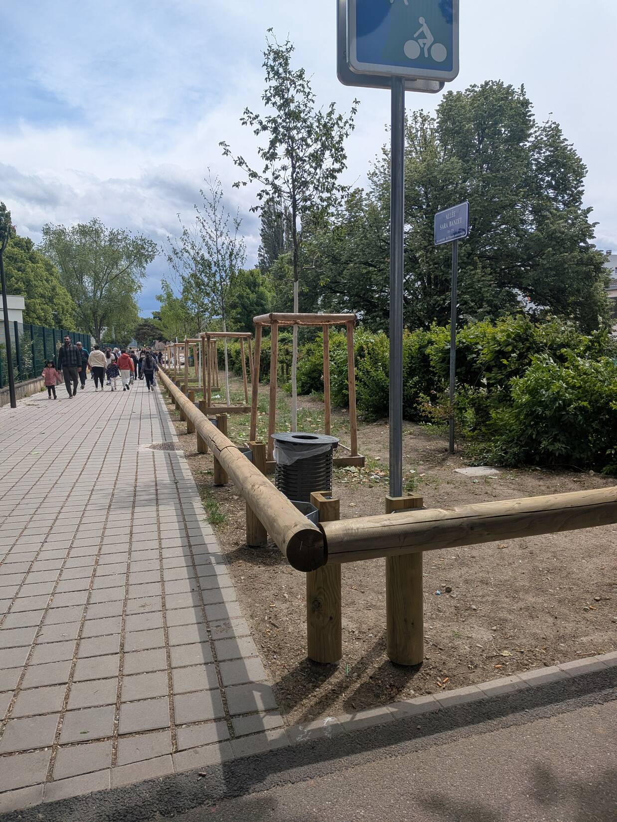 Aménagement des espaces publics du EXES à Strasbourg