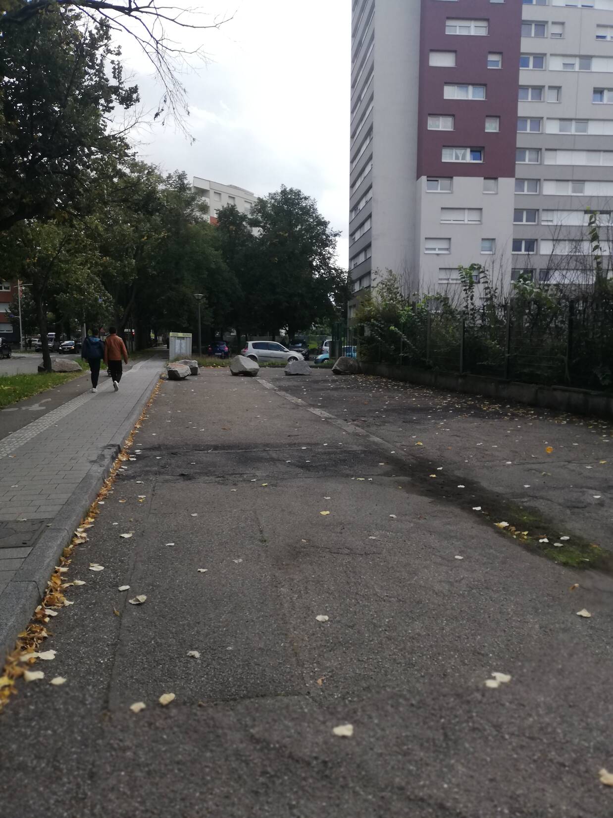 Aménagement des espaces publics du EXES à Strasbourg
